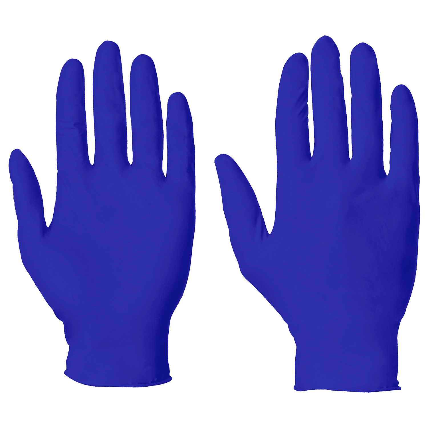 Medical Nitrile Cobalt Blue P/F Medium - 10x100