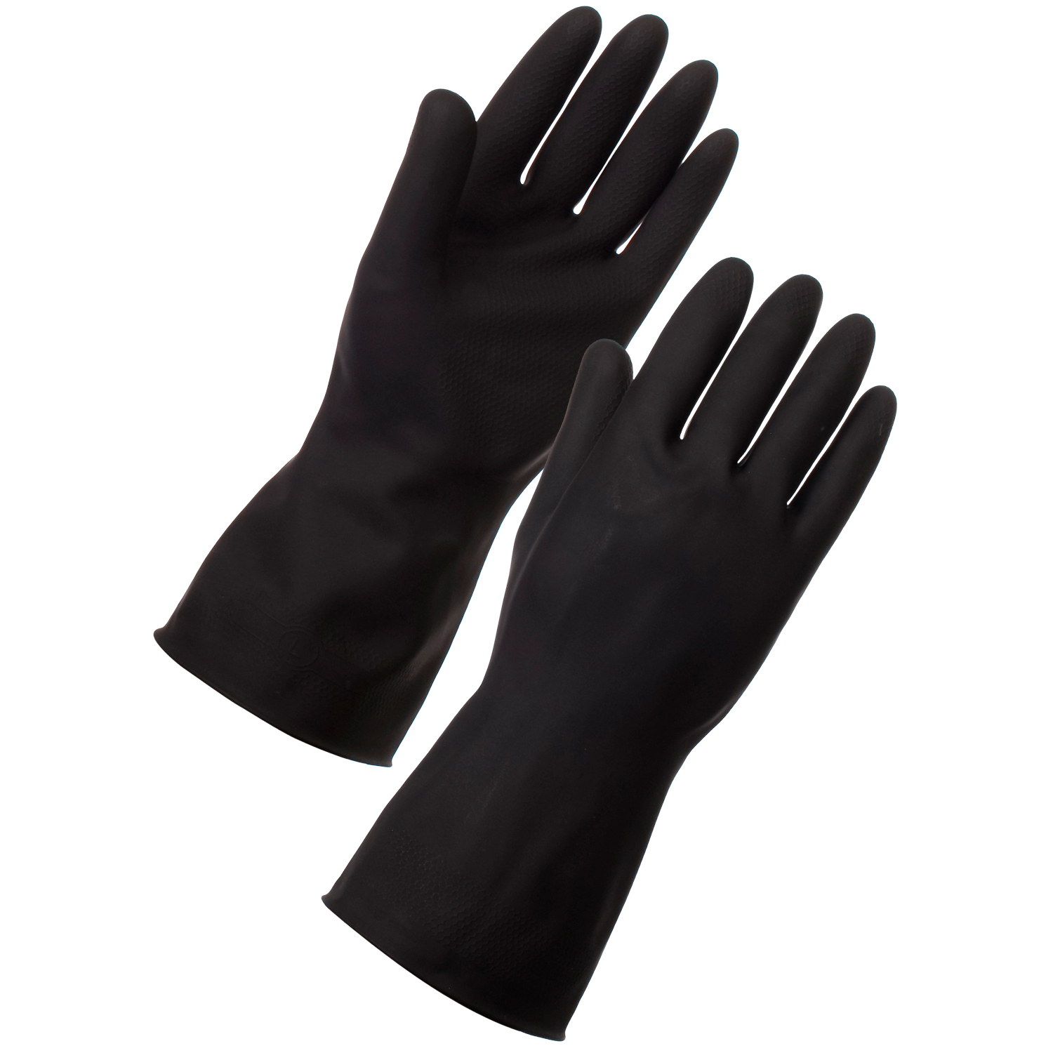 black catering gloves