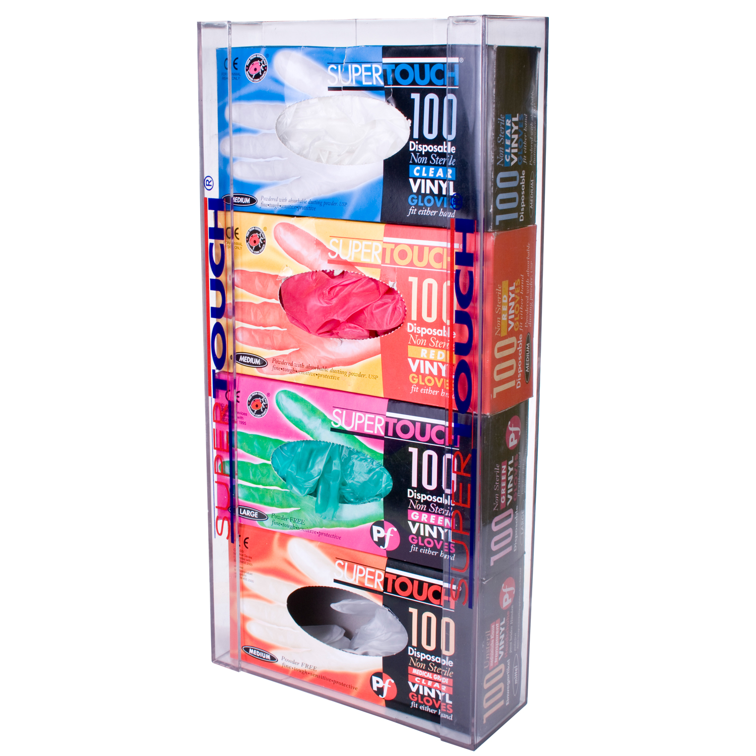 Plastic Glove Dispenser for Four