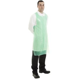 Supertouch 30 Micron PE Aprons Flat-Packed