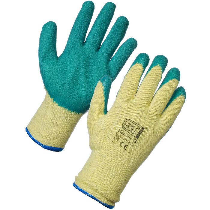 Supertouch Small Green Handler Gloves (12 Pairs)